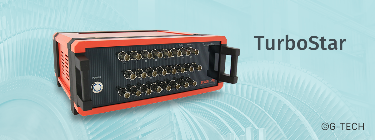 An image of G-TECH's Turbomachinery Vibration Analyzer: TurboStar